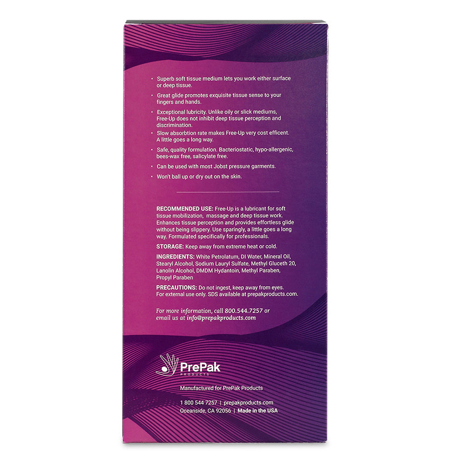 Free-Up®, Fragrance Free, Massage Cream, Sample Dispenser Box (50 Packets)