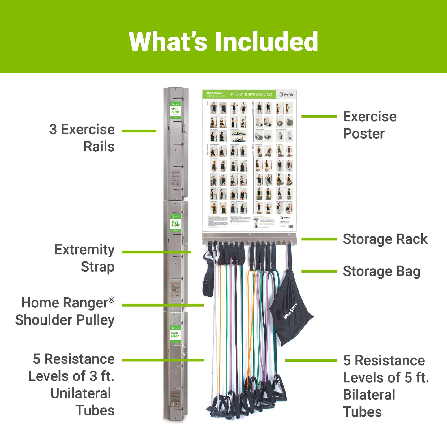 Web Slide® Professional System - Stainless Steel