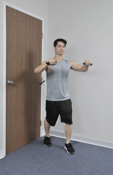 Door - Anchor 3' Bilateral Triple Tube Exercise Kit - Starter