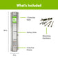 Web Slide® Exercise Rail - Stainless Steel (Single)